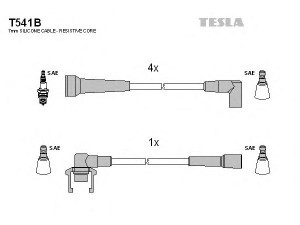 TESLA T541B uždegimo laido komplektas 
 Kibirkšties / kaitinamasis uždegimas -> Uždegimo laidai/jungtys
7700100447
