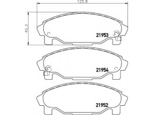 HELLA 8DB 355 016-991 stabdžių trinkelių rinkinys, diskinis stabdys 
 Techninės priežiūros dalys -> Papildomas remontas
0049187727000, 0449187724, 0449187725