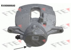 FTE RX609866A0 stabdžių apkaba 
 Stabdžių sistema -> Stabdžių matuoklis -> Stabdžių matuoklio montavimas
204 421 04 81, 204 421 24 81