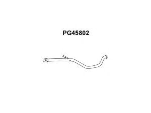 VENEPORTE PG45802 remonto vamzdis, katalizatorius 
 Išmetimo sistema -> Išmetimo vamzdžiai
1705AA, 1705AW, 1705GV, 1705HP