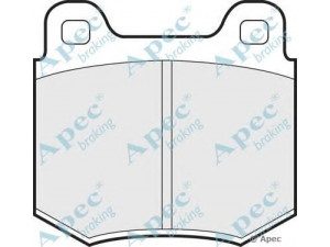 APEC braking PAD260 stabdžių trinkelių rinkinys, diskinis stabdys
803698151E, 815698151B, 1541678