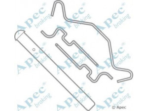 APEC braking KIT1101 priedų komplektas, stabdžių trinkelė 
 Stabdžių sistema -> Būgninis stabdys -> Dalys/priedai