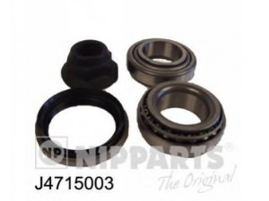 NIPPARTS J4715003 rato guolio komplektas 
 Ašies montavimas/vairavimo mechanizmas/ratai -> Rato stebulė/montavimas -> Rato guolis
MB584600, MB584601, MB584761