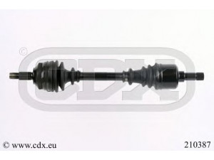 CDX 210387 kardaninis velenas 
 Ratų pavara -> Kardaninis velenas
32724L, 32729C, 32724L, 32729C