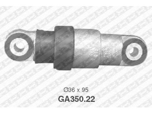 SNR GA350.22 įtempiklio skriemulys, V formos rumbuotas diržas 
 Diržinė pavara -> V formos rumbuotas diržas/komplektas -> Įtempiklio skriemulys
11 28 1 247 051