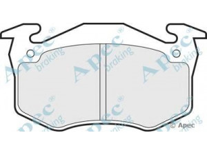 APEC braking PAD573 stabdžių trinkelių rinkinys, diskinis stabdys 
 Techninės priežiūros dalys -> Papildomas remontas
425146, 425197, 425257, 425274