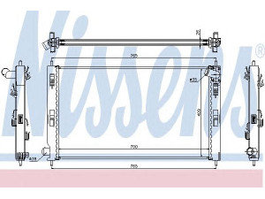NISSENS 67359 radiatorius, variklio aušinimas 
 Aušinimo sistema -> Radiatorius/alyvos aušintuvas -> Radiatorius/dalys
1330.V1, 1330T0, 1350A050, 1608172180