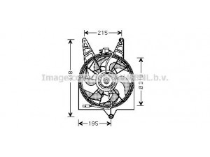 AVA QUALITY COOLING HY7501 ventiliatorius, radiatoriaus 
 Aušinimo sistema -> Oro aušinimas
9773029050