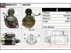 DELCO REMY DRS2121 starteris 
 Elektros įranga -> Starterio sistema -> Starteris
0324-18-400, 0324-18-400A, 0324-18-400B