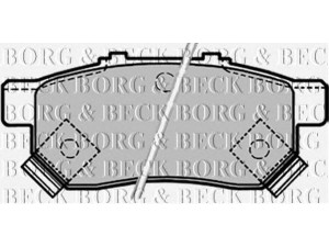 BORG & BECK BBP1657 stabdžių trinkelių rinkinys, diskinis stabdys 
 Techninės priežiūros dalys -> Papildomas remontas
06430SAAE50, 43022S04000, 43022S04010