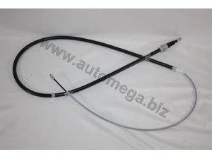 AUTOMEGA 3060907211J0E trosas, stovėjimo stabdys 
 Stabdžių sistema -> Valdymo svirtys/trosai
1J0609721E, 1J0609721E, 1J0609721E