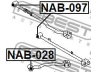 FEBEST NAB-097 valdymo svirties/išilginių svirčių įvorė 
 Ašies montavimas/vairavimo mechanizmas/ratai -> Valdymo svirtis/pasukamosios svirties sujungimas -> Montavimas/sutvirtinimas
55121-0E010, 55152-0E011