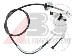 A.B.S. K16997 trosas, stovėjimo stabdys 
 Stabdžių sistema -> Valdymo svirtys/trosai
34 40 6 777 400