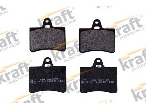 KRAFT AUTOMOTIVE 6006135 stabdžių trinkelių rinkinys, diskinis stabdys 
 Techninės priežiūros dalys -> Papildomas remontas
425217, 425290