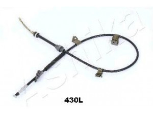 ASHIKA 131-04-430L trosas, stovėjimo stabdys 
 Stabdžių sistema -> Valdymo svirtys/trosai
47560ST3E01, 47560ST3E03