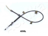 ASHIKA 131-04-430L trosas, stovėjimo stabdys 
 Stabdžių sistema -> Valdymo svirtys/trosai
47560ST3E01, 47560ST3E03