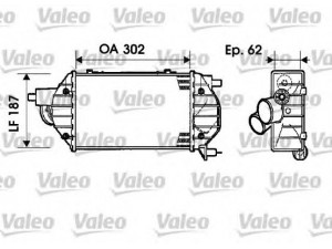 VALEO 817900 tarpinis suslėgto oro aušintuvas, kompresorius 
 Variklis -> Oro tiekimas -> Įkrovos agregatas (turbo/superįkrova) -> Tarpinis suslėgto oro aušintuvas
7799414