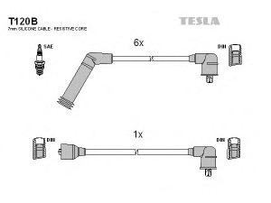TESLA T120B uždegimo laido komplektas 
 Kibirkšties / kaitinamasis uždegimas -> Uždegimo laidai/jungtys
27501-35B00, 27501-35C00