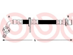 BREMBO T 83 095 stabdžių žarnelė 
 Stabdžių sistema -> Stabdžių žarnelės
9094702A21, 9094702F28, PHD477
