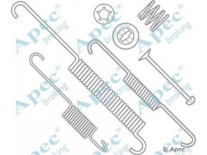 APEC braking KIT637 priedų komplektas, stabdžių trinkelės 
 Stabdžių sistema -> Būgninis stabdys -> Dalys/priedai