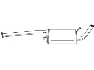 AKS DASIS SG38452 vidurinis duslintuvas