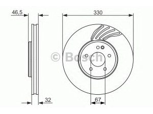 BOSCH 0 986 479 719 stabdžių diskas 
 Dviratė transporto priemonės -> Stabdžių sistema -> Stabdžių diskai / priedai
05135 475AA, 5135 475AA, 210 421 23 12