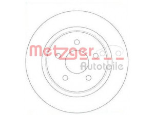 METZGER 61459.00 stabdžių diskas 
 Dviratė transporto priemonės -> Stabdžių sistema -> Stabdžių diskai / priedai
1683383, 1683384, AV61-2A315-AA