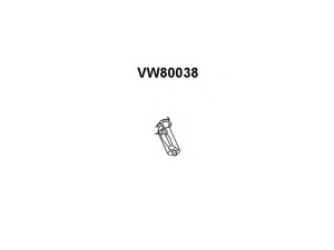 VENEPORTE VW80038 išleidimo kolektorius 
 Išmetimo sistema -> Išmetimo vamzdžiai
043255106F, 043255106L, 043255108D