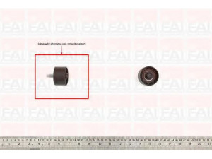 FAI AutoParts T9349 kreipiantysis skriemulys, paskirstymo diržas 
 Diržinė pavara -> Paskirstymo diržas/komplektas -> Laisvasis/kreipiamasis skriemulys
1053942, 978M-6M250-BB, 978M6M250BB