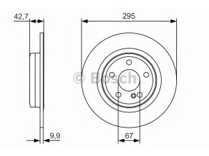 BOSCH 0 986 479 A04 stabdžių diskas 
 Stabdžių sistema -> Diskinis stabdys -> Stabdžių diskas
246 423 01 12, A 246 423 01 12