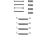 priedų komplektas, stovėjimo stabdžių trinkelės