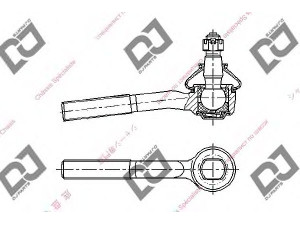 DJ PARTS DE1034 skersinės vairo trauklės galas 
 Vairavimas -> Vairo mechanizmo sujungimai
48570-61G25, 4857061G25