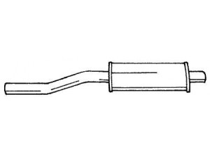 AKS DASIS SG12422 vidurinis duslintuvas