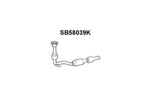 VENEPORTE SB58039K katalizatoriaus keitiklis
5195482