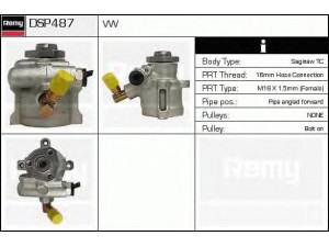 DELCO REMY DSP487 hidraulinis siurblys, vairo sistema 
 Vairavimas -> Vairo pavara/siurblys
1H0 145 157, 1H0 145 157 X