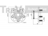 TREVI AUTOMOTIVE WB1921 rato guolio komplektas 
 Ašies montavimas/vairavimo mechanizmas/ratai -> Rato stebulė/montavimas -> Rato guolis
42200S7A008, 42200S87C51