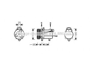 AVA QUALITY COOLING SZK069 kompresorius, oro kondicionierius 
 Oro kondicionavimas -> Kompresorius/dalys
9520070CD00, 9520070CJ0