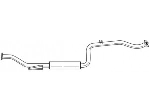 AKS DASIS SG37429 vidurinis duslintuvas