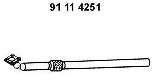 EBERSPÄCHER 91 11 4251 išleidimo kolektorius 
 Išmetimo sistema -> Išmetimo vamzdžiai
6Q0.253.091 F, 6Q0.253.091 G