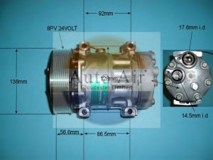 AUTO AIR GLOUCESTER 14-8044 kompresorius, oro kondicionierius 
 Oro kondicionavimas -> Kompresorius/dalys
11104251, 20538307, 21184142, 8113628