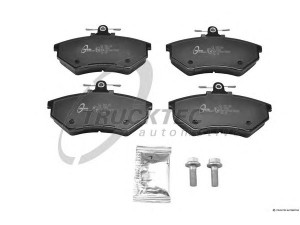 TRUCKTEC AUTOMOTIVE 07.35.019 stabdžių trinkelių rinkinys, diskinis stabdys
1HM 698 151, 357 698 151 A, 357 698 151 E