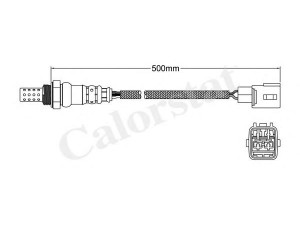 CALORSTAT by Vernet LS140694 lambda jutiklis 
 Variklis -> Variklio elektra
89465-02060, 89465-0H010, 1618-Q5