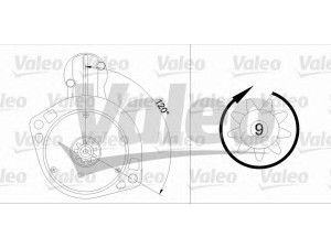 VALEO 455912 starteris 
 Elektros įranga -> Starterio sistema -> Starteris
23300-0Y000, 23300-0Y005, 23300-V7200