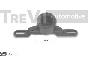 TREVI AUTOMOTIVE KD1114 paskirstymo diržo komplektas 
 Techninės priežiūros dalys -> Papildomas remontas