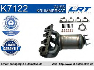 LRT K7122 kolektoriaus katalizatorius 
 Išmetimo sistema -> Kolektorius
850294
