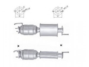 MAGNAFLOW 60002D katalizatoriaus keitiklis 
 Išmetimo sistema -> Katalizatoriaus keitiklis
55190980, 55198306