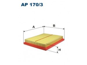 FILTRON AP170/3 oro filtras 
 Filtrai -> Oro filtras
17801-0T040, 17801-37021, 1780137020