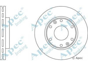 APEC braking DSK2786 stabdžių diskas 
 Dviratė transporto priemonės -> Stabdžių sistema -> Stabdžių diskai / priedai
517124H500