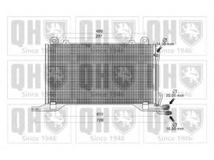 QUINTON HAZELL QCN290 kondensatorius, oro kondicionierius 
 Oro kondicionavimas -> Kondensatorius
210 830 0370, A21 083 0037 0