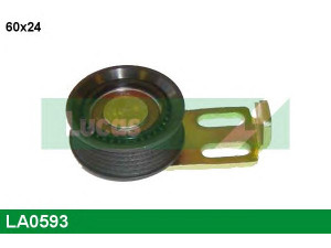 LUCAS ENGINE DRIVE LA0593 įtempiklio svirtis, V formos rumbuotas diržas 
 Diržinė pavara -> V formos rumbuotas diržas/komplektas -> Įtempiklis